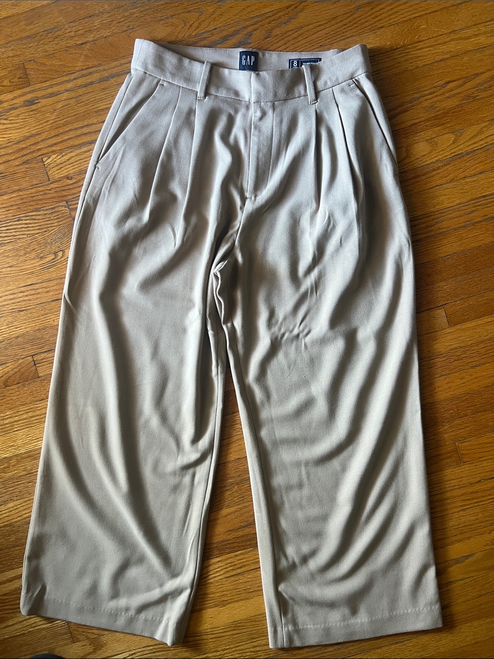 GAP Women's 365 High-Rise Trousers- 8 Petite